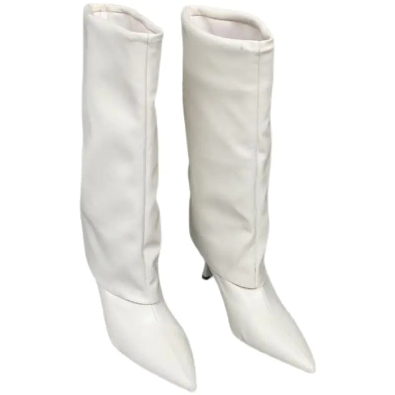 New Women's Pointed Toe Boots for Spring and Autumn