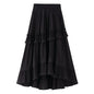 Summer A-Line Pleated Half-Length Skirt for Women