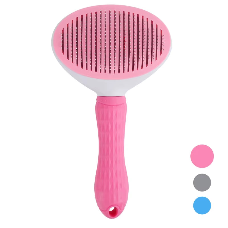 Dog Hair Removal Pet Comb Styling Hair Removal Comb Automatic Shedding Grooming Dog Comb Brush
