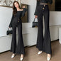Women's Irregular Waist Commuter Loudspeaker Pants