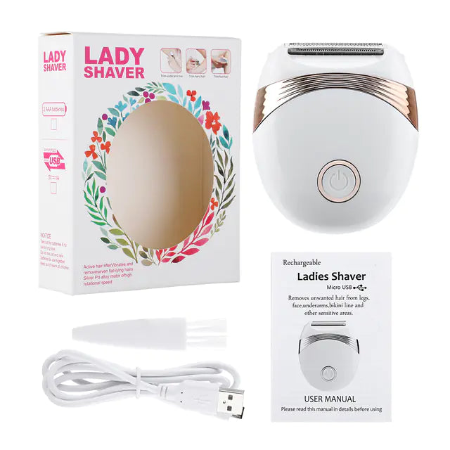 Women's New White Electric Shaver