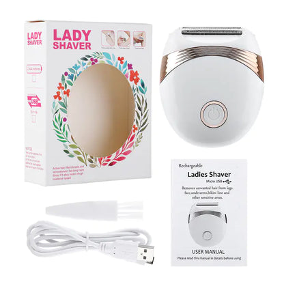 Women's New White Electric Shaver