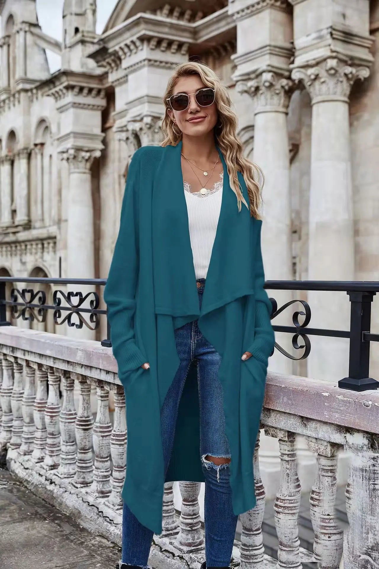 Simple Wool Coat for Fashionable Ladies
