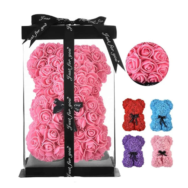 Everlasting Rose Bear Gift