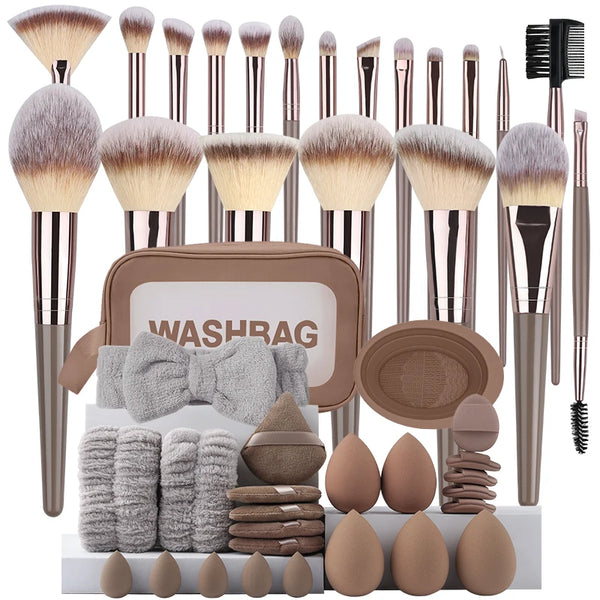 SilkyPro Makeup Brush Set