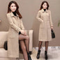 High-Quality Slim Thin Woolen Coat for Women