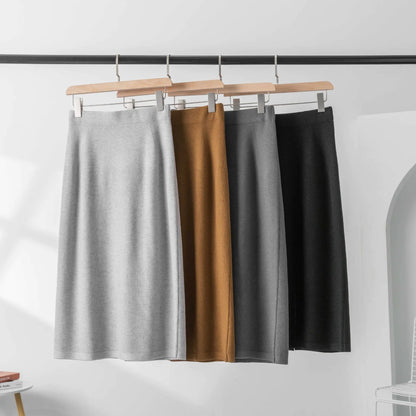 Women's Slim Pineapple Needle One-Step Straight Skirt